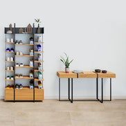 Adjustable Double-Decker Shoe Organizer