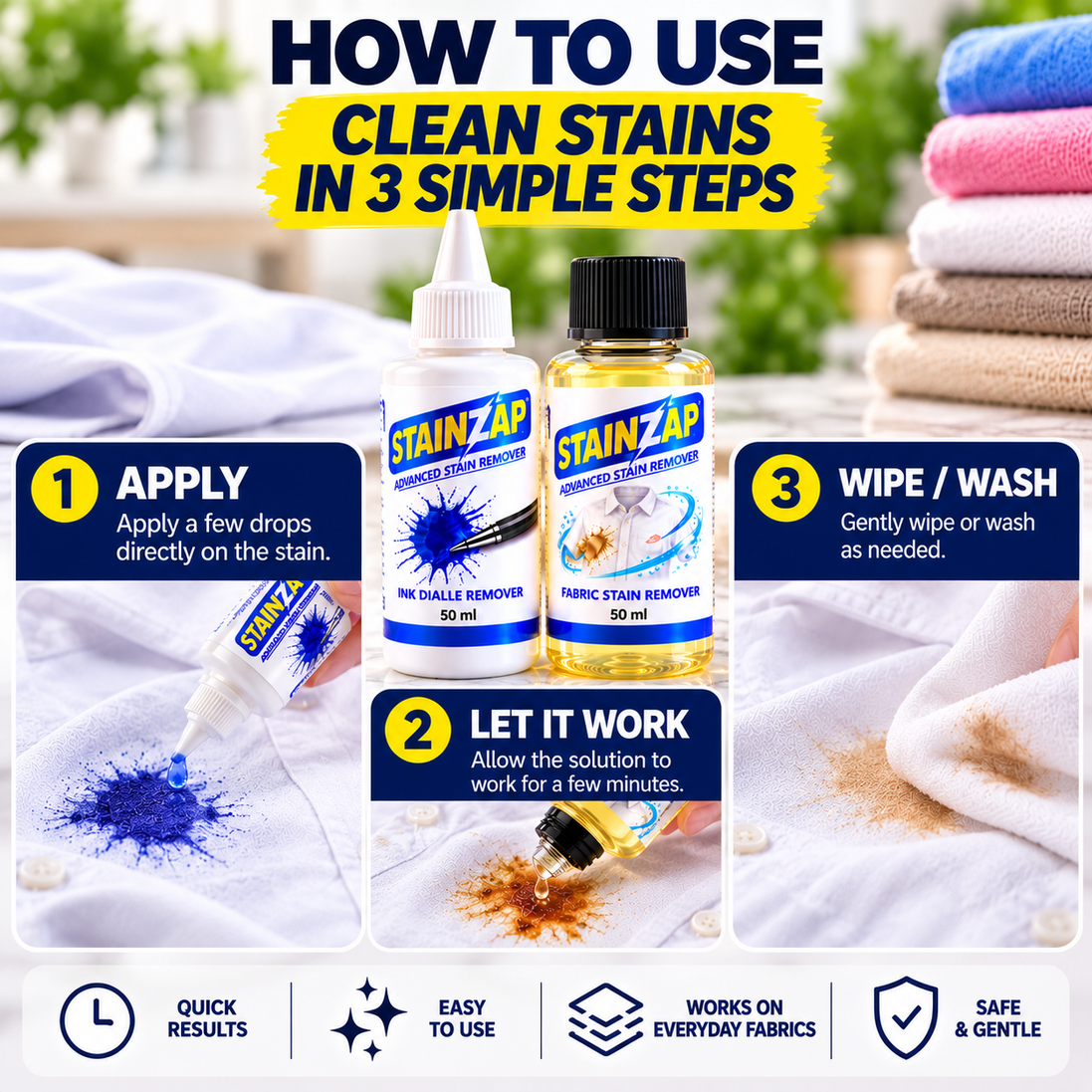 STAINZAP™ – Advanced Stain Remover
