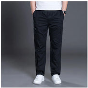 SUMMER AUTUMN FASHION MEN PANTS CASUAL COTTON LONG PANTS ( Pack of 2 )