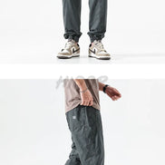 MEN'S SUMMER CARGO PANTS CASUAL COTTON LONG PANTS ( Pack of 2 )