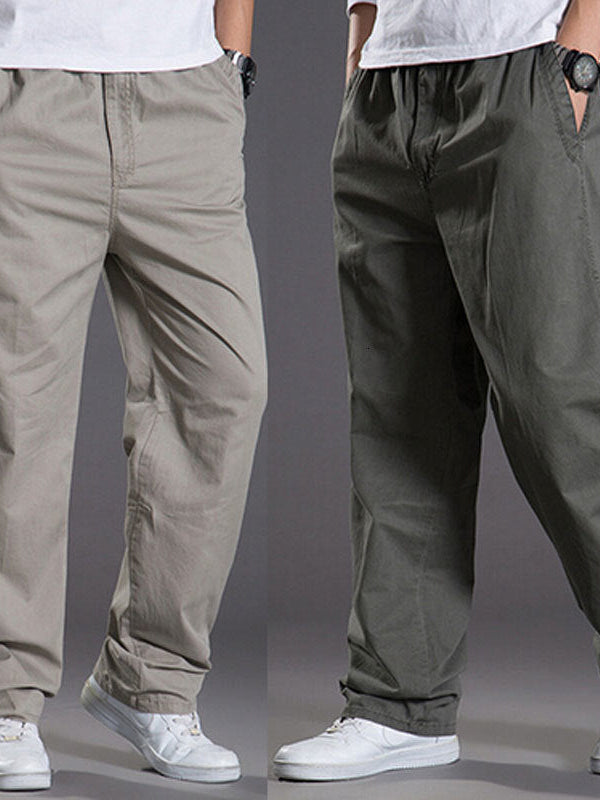Men's casual Cargo Cotton pants ( Pack of 2 )