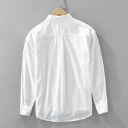 Men Cotton Loose Long Sleeve Shirt (Pack of 2)