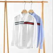Men Cotton Loose Long Sleeve Shirt (Pack of 2)